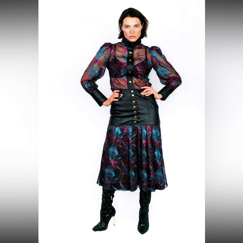 Rottman NYC ‘Dazzling Revenge’ Blouse - Picture 2 of 8
